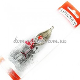 Блесна Spinnex Perch  8гр серебро-точка (9998332)