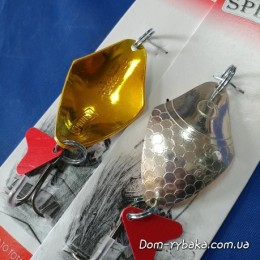 Блесна Spinnex Keta 14 гр серебро-золото (9996757) Блесна Spinnex Keta 14 гр серебро-золото (9996757)