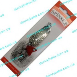 Блешня Spinnex Pike 14гр срібло-синій (9995105)