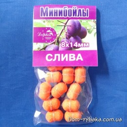 Мини бойлы Dolphin Слива 8х14 мм 11шт (9996978) Мини бойлы Dolphin Слива 8х14 мм 11шт (9996978)