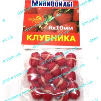 Міні Бойли Dolphin Полуниця 6х10мм мм 14шт (9994039)