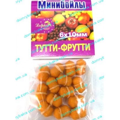 Міні Бойли Dolphin Тутті-Фрутті 6х10мм мм 14шт (9994040)