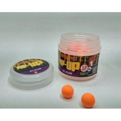 Бойл насадочний Brain Pop-Up S.Plum Слива 15гр 12мм (9995413)