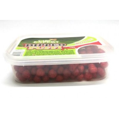 Воздушное тесто дипованное Carp Expert Dipped Puffi Mini Strawberry Клубника 150мл(9994779) Воздушное тесто дипованное Carp Expert Dipped Puffi Mini Strawberry Клубника 150мл(9994779)
