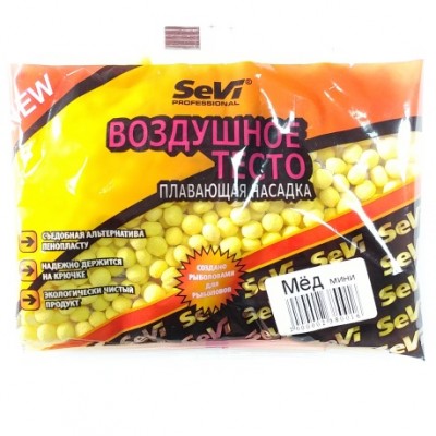 Повітряне тісто Sevi Fishing Мед міні 30 гр (9997429)
