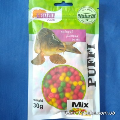 Пенотесто Grizzly Микс 30 гр мини (9996841) Пенотесто Grizzly Микс 30 гр мини (9996841)