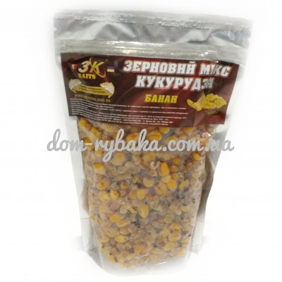Прикормка 3K Baits «Зерновий Мікс Кукурудза» (9997839)