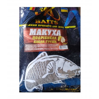 Макуха мелена 3K Baits смажена 1кг (9996758)