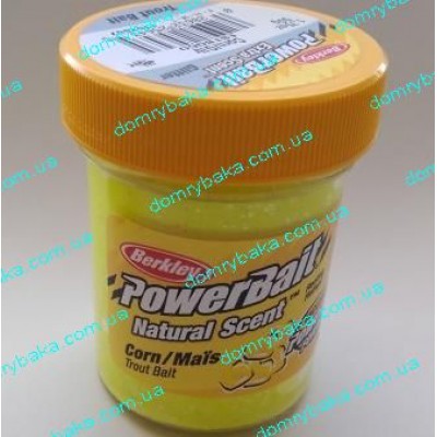 Паста форелеве ESTBGCO Berkley PowerBait® Natural Scent TroutBait Corn Glitter 50гр (1152857)
