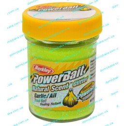 Паста форелевая ESTBGGM Berkley PowerBait® Natural Scent TroutBait Garlic Glitter 50 гр(1152858)