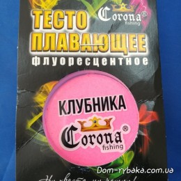 Тісто Corona Полуниця плаваюче флуоресцентне 20гр (9996681)