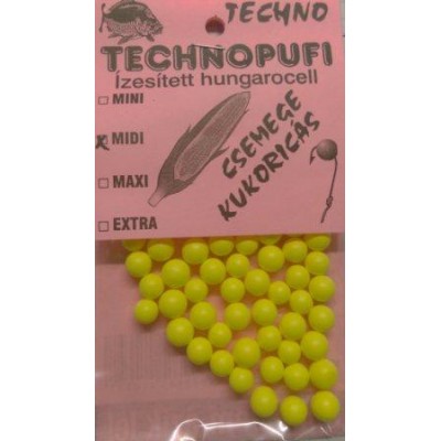 Пінопластові кульки Techno Technopufi Csemege kukorikas Midi (9996019)