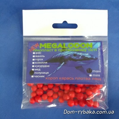 Пінопластові кульки в оболонці Megalodon Полуниця Maxi (9996820)