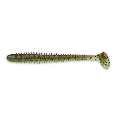 Силікон KEITECH SWING IMPACT 3.5 "колір 401 Green Pumpkin Chart 8шт (18528)