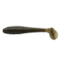 Силікон KEITECH FAT SWING IMPACT 2.8 "колір 101 Green Pumpkin PP 8шт (18546)