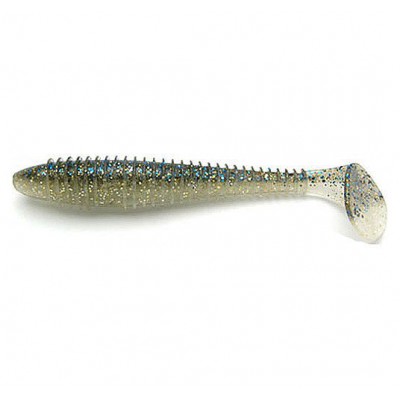 Силікон KEITECH FAT SWING IMPACT 4.8 "колір 418 Blue Gill Flash 5шт (21340)
