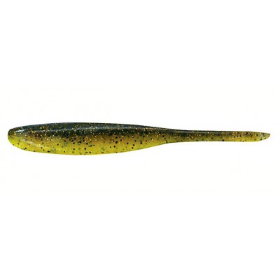 Силікон KEITECH SHAD IMPACT 3 "колір EA # 07 Watermelon PP./Yellow 10шт (23303)