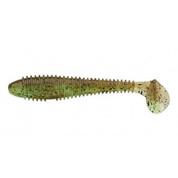 Силікон KEITECH FAT SWING IMPACT 2.8 "колір 401 Green Pumpkin / Chartreuse 8шт (23315)