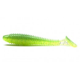 Силікон KEITECH FAT SWING IMPACT 3.3 "колір 424 Lime Chartreuse 7шт (24977)