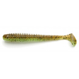 Силікон KEITECH SWING IMPACT 2.5 "колір 401 Green Pumpkin Chart 10шт (25455)