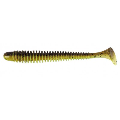 Силікон KEITECH SWING IMPACT 2 "колір EA # 07 Watermelon PP./Yellow 10шт (25638)
