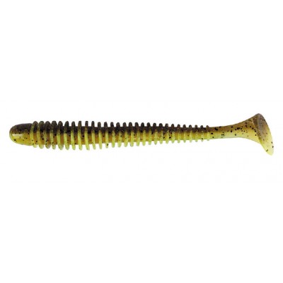 Силікон KEITECH SWING IMPACT 2.5 "колір EA # 07 Watermelon PP./Yellow 10шт (26337)