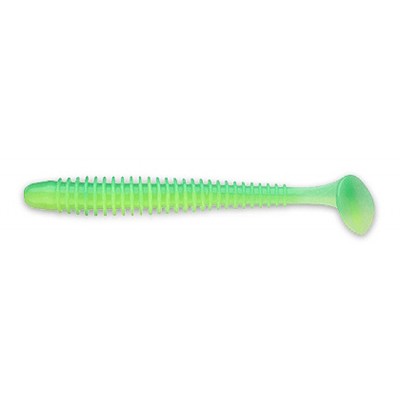 Силікон KEITECH SWING IMPACT 3 "колір EA # 11 Lime Chartreuse Glow 10шт (27359)