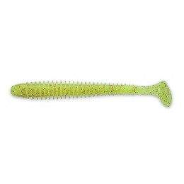 Силікон KEITECH SWING IMPACT 3.5 "колір PAL # 01 Cartreuse Red Flake 8шт (27369)