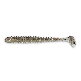 Силикон KEITECH SWING IMPACT 4.5" цвет 417 Gold Flash Minnow 6шт(27376)