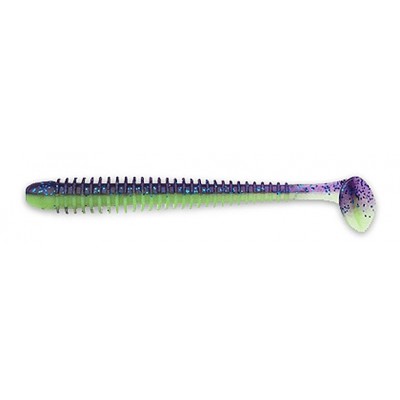 Силікон KEITECH SWING IMPACT 4.5 "колір PAL # 06 Violet Lime Berry 6шт (27393)