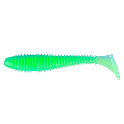 Силикон KEITECH FAT SWING IMPACT 3.8" цвет PAL#03 Ice Chartreuse 6шт(28026)