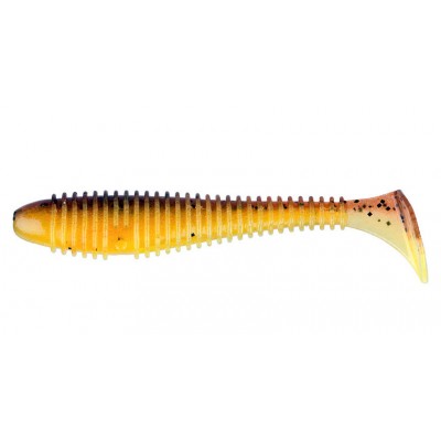 Силікон KEITECH FAT SWING IMPACT 3.8 "колір PAL # 10 Bumblebee 6шт (28030)