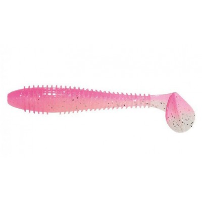 Силікон KEITECH FAT SWING IMPACT 3.3 "колір EA # 10 Pink Silver Glow 7шт (28583)
