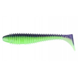 Силікон KEITECH FAT SWING IMPACT 3.3 "колір PAL # 06 Violet Lime Berry 7шт (28585)