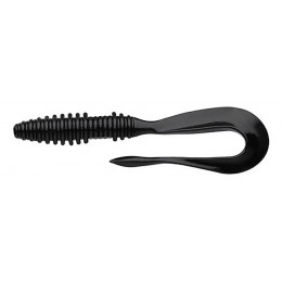 Силікон KEITECH MAD WAG MINI 2.5 "колір 001 Black 12шт (28767)