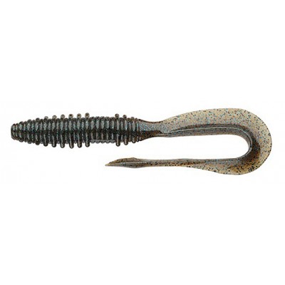 Силікон KEITECH MAD WAG MINI 2.5 "колір 207 Green Pumpkin PP. Blue 12шт (28773)