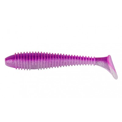 Силікон KEITECH FAT SWING IMPACT 3.8 "колір PAL # 12 Grape Shad 6шт (28954)