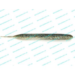 Червь Keitech Sexy Impact 3,8" 418 Blue Gill Flash 10шт(18565)