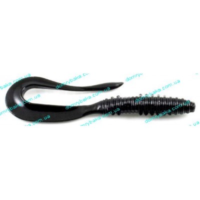 Силікон Keitech Mad Wag Mini 3.5 "колір 001 Black 10шт (28593)