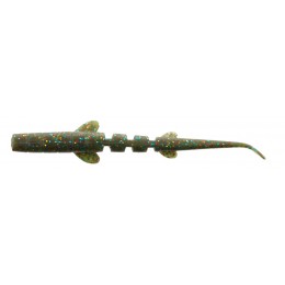 Силикон LUCKY JOHN UNAGI SLUG 3.5" цвет 140306-F08 # 5шт плавающая(9995811)