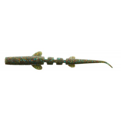 Силикон LUCKY JOHN UNAGI SLUG 3.5" цвет 140306-F08 # 5шт плавающая(9995811)