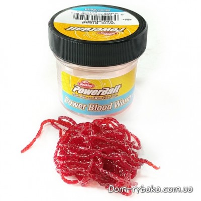 Мотиль Berkley Power Blood Worm 150шт (1079210)