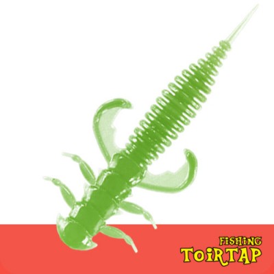 Приманка Тоиртап "Fishkiller" 3.1" цвет 13 Салатовый (матовый) 5штук(9994270)