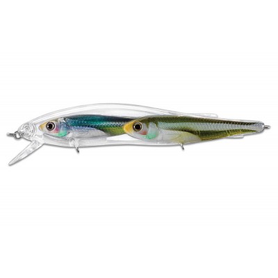 Воблер LIVETARGET EMERALD SHINER BAITBALL JERKBAIT 90SP колір PEARL OLIVE (801) 8.75гр 90мм Suspend (27679)