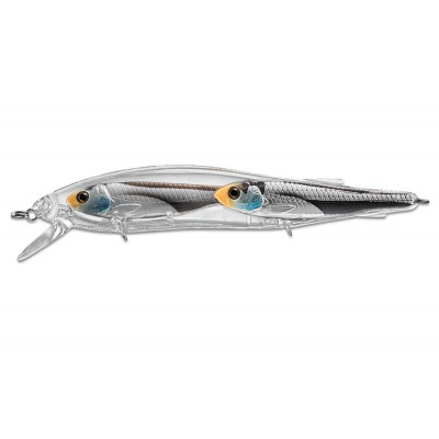 Воблер LIVETARGET EMERALD SHINER BAITBALL JERKBAIT 90SP колір SILVER BLACK (811) 8.75гр 90мм Suspend (27683)