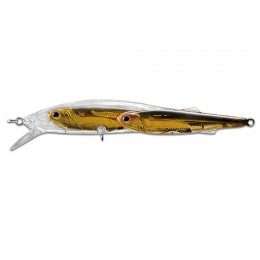 Воблер LIVETARGET GLASS MINNOW BAITBALL JERKBAIT 110SP цвет GOLD BRONZE (954) 14гр 110мм Suspend (27694)-