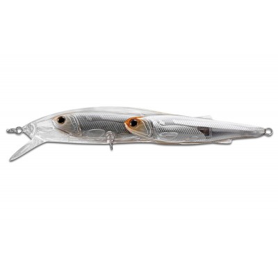 Воблер LIVETARGET GLASS MINNOW BAITBALL JERKBAIT 110SP колір PEARL NATURAL (955) 14гр 110мм Suspend (27695)