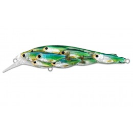 Воблер LIVETARGET YEARLING BAITBALL JERKBAIT 95SP цвет BLUE CHARTREUSE SHAD (817) 10.5гр 95мм Suspend(27707)-
