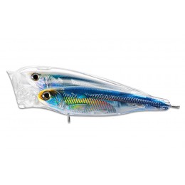 Воблер LIVETARGET GLASS MINNOW BAITBALL POPPER 75 цвет 953 (SILVER/BLUE/GREEN) 10.5гр 75мм Floating(28976)-