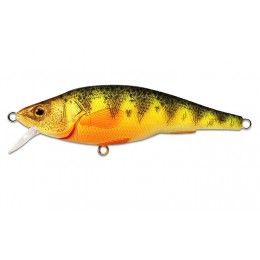 Воблер LIVETARGET YELLOW PERCH JERKBAIT 73SP колір 106 (FLORESCENT / MATTE) 10.5гр 73мм Suspend (29003)